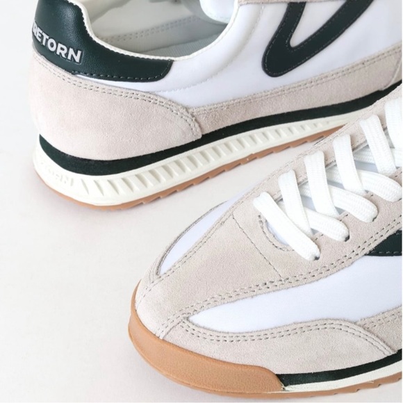 Tretorn RAWLINS 2.0 Style in white gray green Leather upper Memory Foam … - Picture 14 of 14